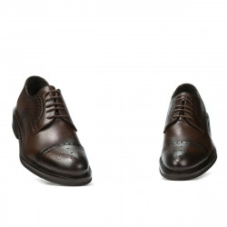 Elegante Herrenschuhe 896 a Café