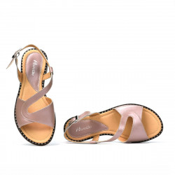 Damen Sandalen 5059 staubiges Rosa