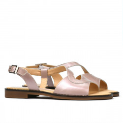 Damen Sandalen 5059 staubiges Rosa
