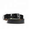 Herrengürtel 35b zweifarbig schwarz+braun