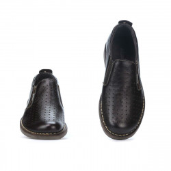Freizeitschuhe Herren 7200p perforiert Kaffee