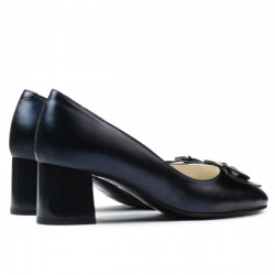 Elegante Damenschuhe 1274 Perlmutt-Indigo