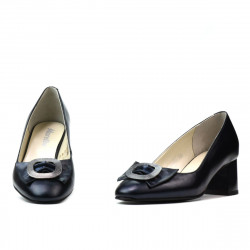 Elegante Damenschuhe 1274 Perlmutt-Indigo