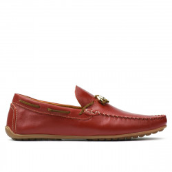 Herren Mokassins 863 rot
