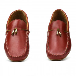 Herren Mokassins 863 rot