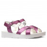 Damen Sandalen 5049-1 in Perlmuttrosa