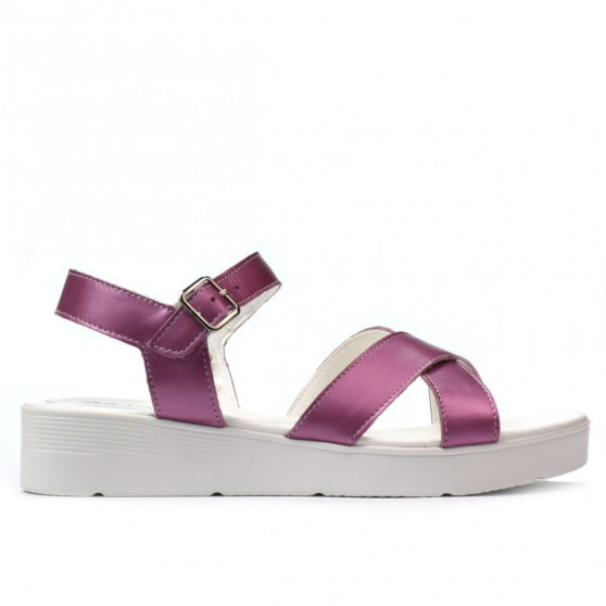 Damen Sandalen 5049-1 in Perlmuttrosa