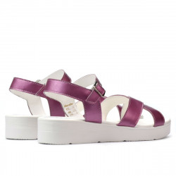 Damen Sandalen 5049-1 in Perlmuttrosa