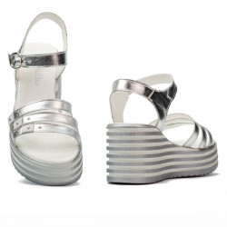 Damen Sandalen 5064 Silber