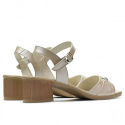 Damen-Sandalen 5066 beige Perlmutt
