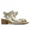 Damen-Sandalen 5066 beige Perlmutt