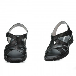 Damensandalen 5062 schwarz kombiniert
