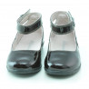 Kleinkinderschuhe 17c Lack Kaffee