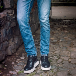 Herren Freizeitschuhe/Sportschuhe 900 schwarz