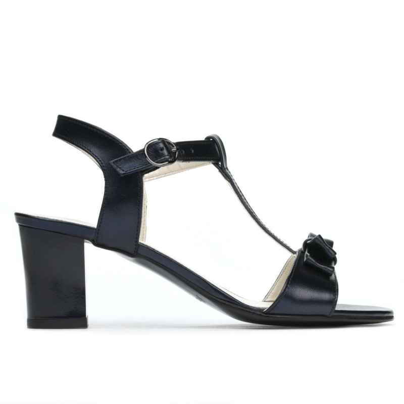 Damensandalen 1257 Indigo Perlmutt