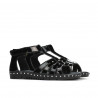 Kleinkindersandalen 66c Lackschwarz