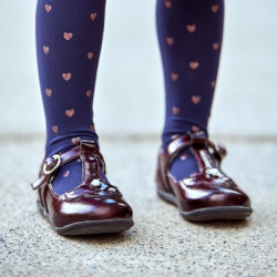 Kleinkinder Schuhe 63c Lackweinrot lifestyle