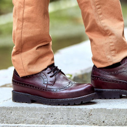 Kinderschuhe 163 in Bordeaux