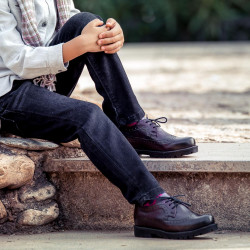 Kinderschuhe 163 in Bordeaux