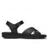 Damensandalen 5063 schwarz