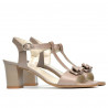 Damen Sandalen 1257 Perlmutt Cappuccino