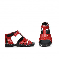 Kleinkindersandalen 66c roter Lack