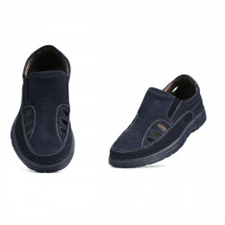 Herren Mokassins 898 Bufo Indigo