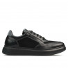 Herren Freizeitschuhe/Sportschuhe 906 schwarz kombiniert