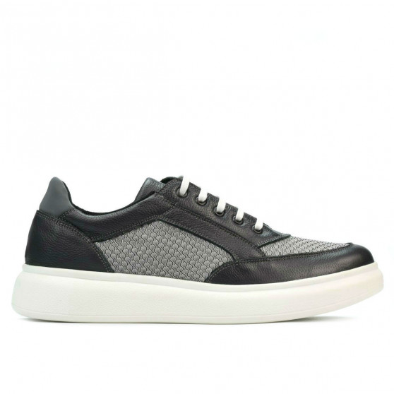 Casual/Sport Herrenschuhe 906 grau kombiniert Casual/Sport Herrenschuhe 906 grau kombiniert