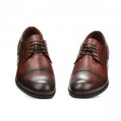 Elegante Schuhe Jugendliche 396 a Cognac