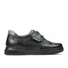 Kinderschuhe 2004 schwarz+grau