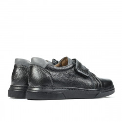 Kinderschuhe 2004 schwarz+grau