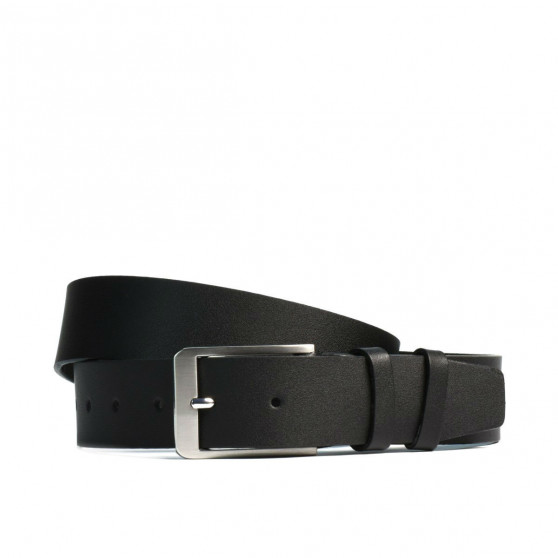 Herren Gürtel 14b matt schwarz Herren Gürtel 14b matt schwarz