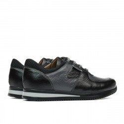 Kinderschuhe 2002 schwarz+grau