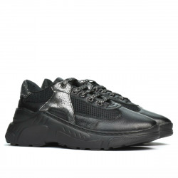 Damen Sportschuhe 6015 schwarz kombiniert