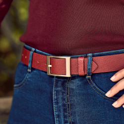 Damen-Gürtel 10m rot biz