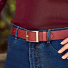 Damen-Gürtel 10m rot biz