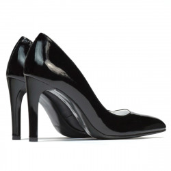 Elegante Damenschuhe 1276 schwarzer Lack