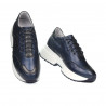 Damen-Sportschuhe 6019 in Perlmutt-Indigo kombiniert