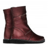 Kinderstiefel 3019 Bordeaux Perleffekt