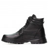 Herrenstiefel 4119 schwarz kombiniert