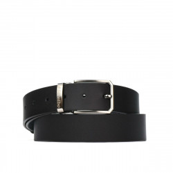 Herren Gürtel 40b matt schwarz