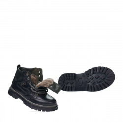 Kinderstiefel 3017 indigo+grau