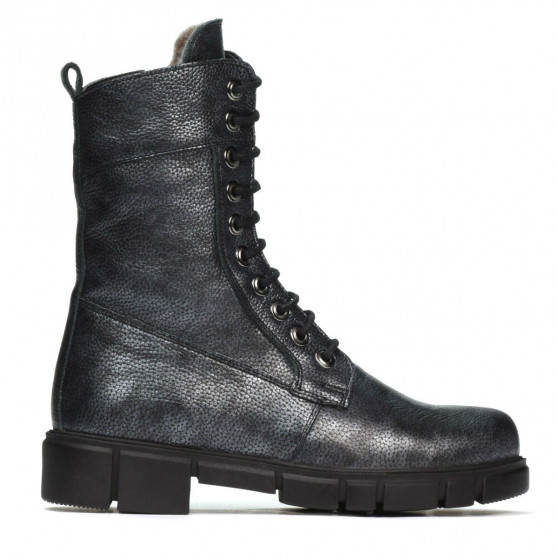 Damenstiefeletten 3337-1 Perlgrau Damenstiefeletten 3337-1 Perlgrau
