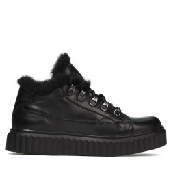 Damenstiefel 3344 schwarz.