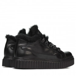 Damenstiefel 3344 schwarz