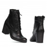 Damenstiefeletten 3346 schwarz