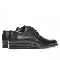 Elegante Herrenschuhe 907 Schwarz