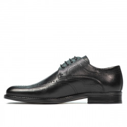 Elegante Herrenschuhe 907 Schwarz