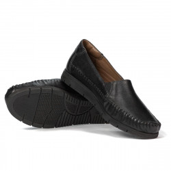 Damen Mokassins 6023 schwarz